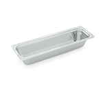Vollrath 8230920 4.4-qt Decorative Half Size Long Rectangular Pan - 20-15/16x6-Halfx4