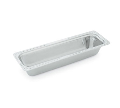 Vollrath 8230920 4.4-qt Decorative Half Size Long Rectangular Pan - 20-15/16x6-Halfx4" Stainless
