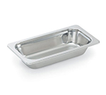 Vollrath 8231105 1.9-qt Plain 1/3 Size Rectangular Pan - 13-1/16x7x2-1/2