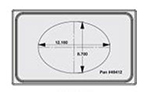 Vollrath 8242314 Miramar Single-Size Template - (1) 12