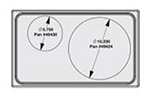 Vollrath 8242414 Miramar Single-Size Template - (1)1-qt Pan and (1)10