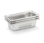 Vollrath 90313 Steam Table Pan - Perforated, 1/3 Size, 1-1/2