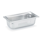 Vollrath 90343 Steam Table Pan - Perforated, 1/3 Size, 4