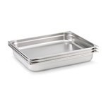 Vollrath 92002 Steam Table Pan - Double-Size, Flat Solid, 22-ga Stainless