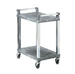 Vollrath 97101 2-Shelf Utility Cart - 300-lb Capacity, 30-1/2x18-1/2x36