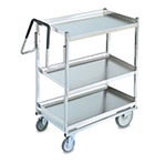 Vollrath 97208 3-Shelf Utility Cart - 900-lb Capacity, Stainless