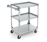 Vollrath 97320 3-Shelf Utility Cart - 300-lb Capacity, 15-1/2x24x27-1/2