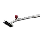 Grill Scraper- Splashguard & Extra Long Handle