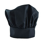 Intedge 346HBLK Classic Chef Hat, Black