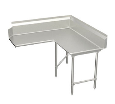 Elkay BCDTL-120-R L-Shaped Clean Dishtable w/ L-To-R Operation, 30 X 120-in
