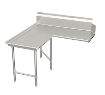 Elkay BCDTLI-48-L L-Shaped Clean Dishtable Island w/ R-To-L Operation, 30 X 48-in,