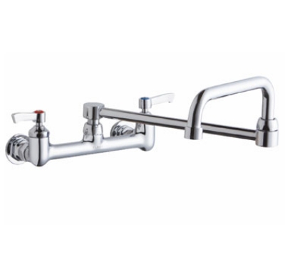 Elkay LK940DS20T4H Faucet w/ 20-in Double Jointed Spout, 4-in Handle, 1/2-in Supplies