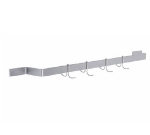 Elkay SLW-60X 60-in Wall Mounted Pot Rack w/ 1-SS Pot Hook Per Foot