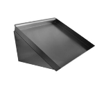 Elkay SLANT-21X 21-in Wall Mount Slant Rack Shelf, Holds 1-Glass Or Dish Rack