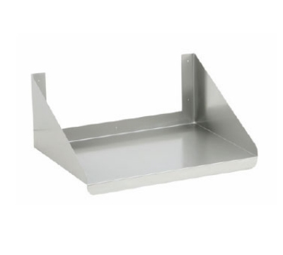 Elkay WMMS-24-24X 24 X 24-in Microwave Shelf, 18/304-Stainless Steel