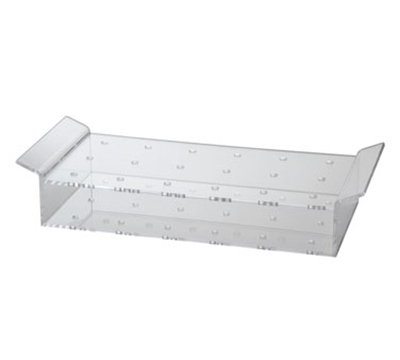 Rosseto Serving Solutions BC685 Blossom Cup Serving Tray - 20x8-1/3x3-1/2" (Holds 18) Clear
