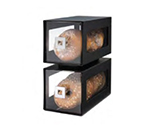 Rosseto Serving Solutions BD101 2-Drawer Countertop Bakery Display Case - 11-3/4x6-1/4x13