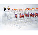 Rosseto Serving Solutions BTTC555 3-Tier Blossom Cup Serving Tray - 32-1/5x21x1-3/10