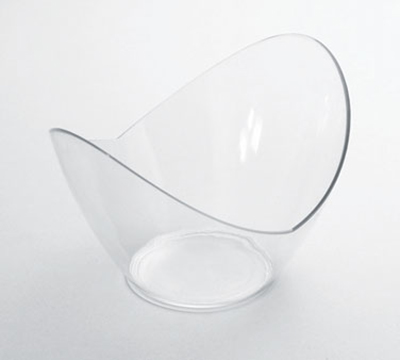 Rosseto Serving Solutions SC1972 3-oz Simply Disposable Mini Dish - Clear