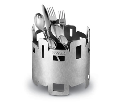 Rosseto Serving Solutions D42577 7" Flatware Sorter - Stainless, Matte Finish