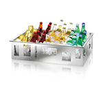 Rosseto Serving Solutions D60077C Rectangular Ice Tub - 26-1/2x18-1/2x7