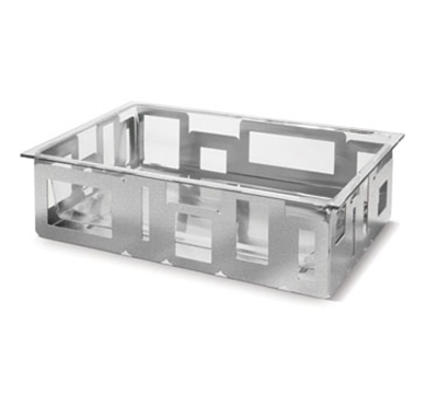 Rosseto Serving Solutions D62577C Rectangular Ice Tub - 21x13x6" Acrylic/Stainless