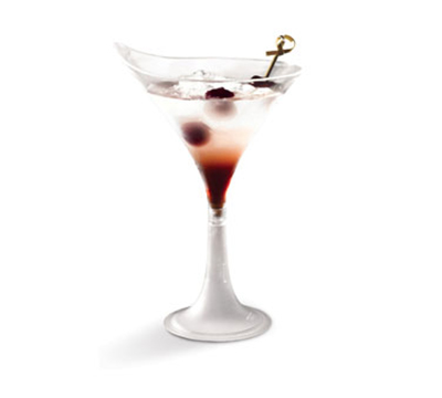 Rosseto Serving Solutions L50200 5-1/2-oz Liteware Martini Glass - Polystyrene, Clear
