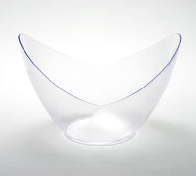 Rosseto Serving Solutions GRAC0558 6-oz Disposable Mini Dish/Bowl - Clear