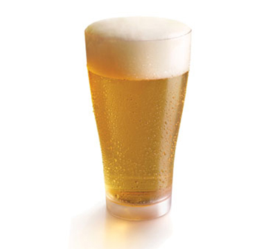 Rosseto Serving Solutions L50500 18-oz Liteware Beer Glass - Polystyrene, Clear
