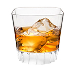 Rosseto Serving Solutions NL100 10-oz Liteware Rocks Cup - Polystyrene, Clear