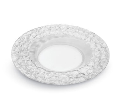 Rosseto Serving Solutions PPC8C 8" Round Acrylic Platter - Clear