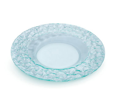 Rosseto Serving Solutions PPC8G 8" Round Acrylic Platter - Green