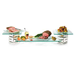 Rosseto Serving Solutions SK001 5-Piece Riser Starter Kit - Glass/Stainless