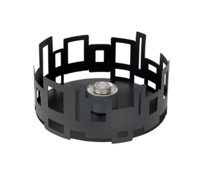 Rosseto Serving Solutions SM106 14" Round Warmer/Chafer - 7" High, Black