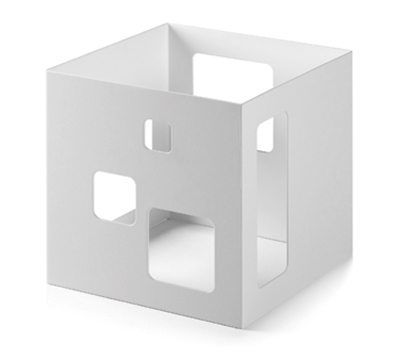 Rosseto Serving Solutions SM148 7" Cube Display Riser - White