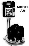 Bar Maid AA-220V Upright Glass Washer w/ (4) 7-in Brushes & (1) 8-in Center Brush, Export
