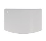 Bar Maid CR-899 White Bowl Scraper, 5.2 x 3.75-in