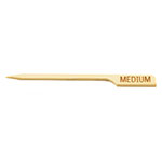 Tablecraft MEDIUM 3.5-in Bamboo Meat Marker Pick, Medium