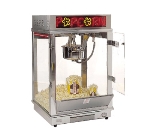 Gold Medal 2022EN 120240 Popcorn Machine w/ 16-oz Kettle, 2-Color Neon Header, 120/240 V
