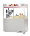 Gold Medal 2228ED 120240 Popcorn Machine w/ 48-oz Kettle, 48-in Enclosed Cabinet, 120/240 V