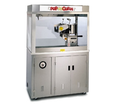 Gold Medal 2229ED 120240 Popcorn Machine w/ 48-oz Kettle, 60-in Enclosed Cabinet, 120/240 V