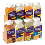 Gold Medal 2362S Savory Shakes Jug, 16 oz, Bacon & Cheese, Plastic Jug W/ Handle, (4) Jars
