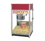 Gold Medal 2388 120208 Popcorn Machine w/ 8-oz Kettle & Red Dome, 120/208 V