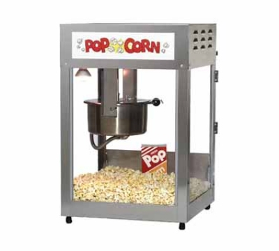 Gold Medal 2552 120240 Pop Maxx Value Line Popcorn Popper, 12/14 oz Kettle, 120/240 V