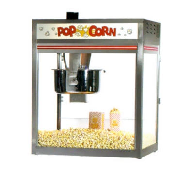 Gold Medal 2557 120240 Discovery Popcorn Popper, 32 oz Kettle, Lighted Sign, 120/240 V