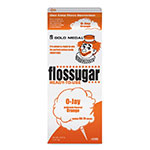 Gold Medal 3205 O-Jay Orange Flossugar, (6) 1/2 Cartons Per Case
