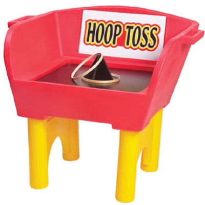 Gold Medal 7818 Whiz Bang Carnival Game Insert, Hoop Toss & Stand The Bottle, Base Sold Separate