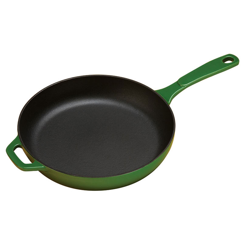 Lodge EC11S53 Lodge Color Enamel Skillet, 11 in Diameter, Gradated Green