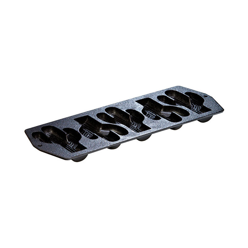 Lodge L5CP3 Lodge Logic Bread Pan, Cactus Shaped Impressions, 5 Impressions