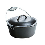 Lodge L10DO3 Lodge Logic Dutch Oven, 7 Quarts., Pre-Seasoned Cast Iron